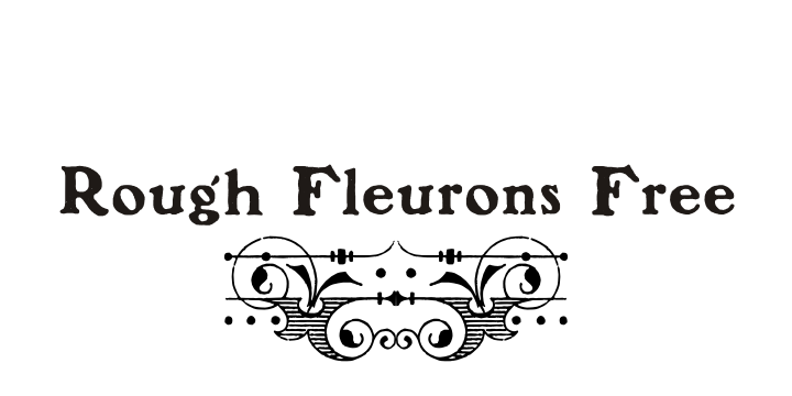 Rough Fleurons Free